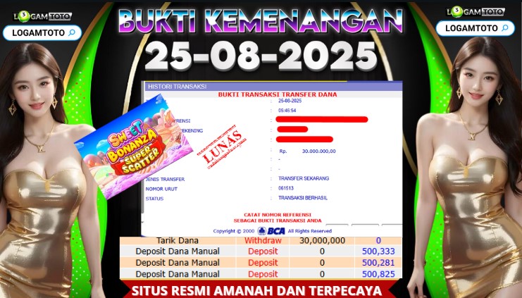 SELAMAT KEPADA MEMBER SETIA LOGAMTOTO ID DA***US BERHASIL JACKPOT DI PERMAINAN LIVE CASINO ROULETTE